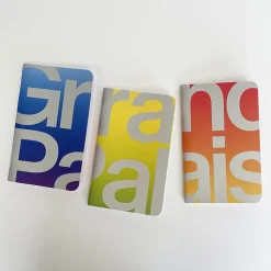 Outlet Boutiques de musées Lot de 3 carnets Logo Grand Palais