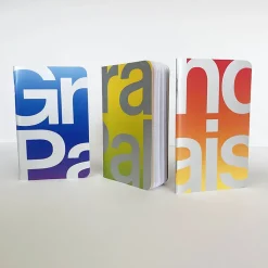 Outlet Boutiques de musées Lot de 3 carnets Logo Grand Palais