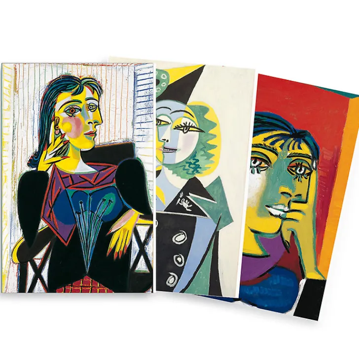 Boutiques de musées Cahiers Et Carnets-Lot de 3 carnets "Picasso Portraits"
