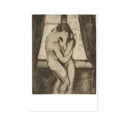 New Boutiques de musées Lot de 10 cartes postales Edvard Munch. Un poème de vie, d'amour et de mort - 14 x 22 cm
