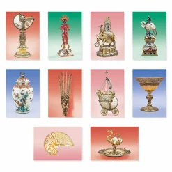 Sale Boutiques de musées Lot de 10 cartes postales Miroir du monde - 10,5 x 15 cm