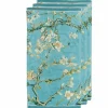 Boutiques de musées Accessoires-Lot de 3 Serviettes de toilette 55x100 cm - Vincent van Gogh - Amandier en fleurs - Beddinghouse x Van Gogh Museum Amsterdam®