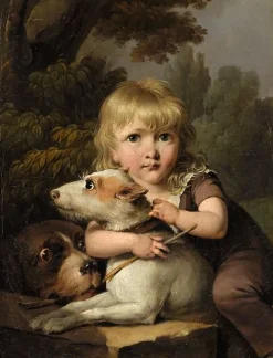 Boutiques de musées Toiles Sur Châssis|Panneaux Aluminium-Louis Arnault, enfant (toiles sur châssis)