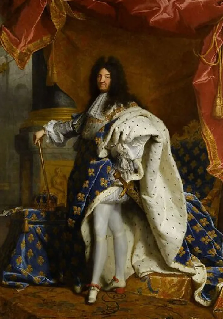 Hot Boutiques de musées Louis XIV, roi de France, portrait en pied en costume royal (panneaux aluminium)