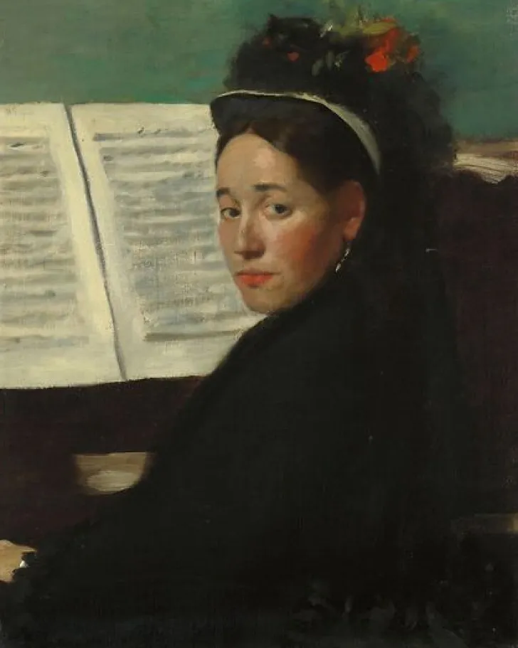 Outlet Boutiques de musées Mademoiselle Dihau au piano (panneaux aluminium)