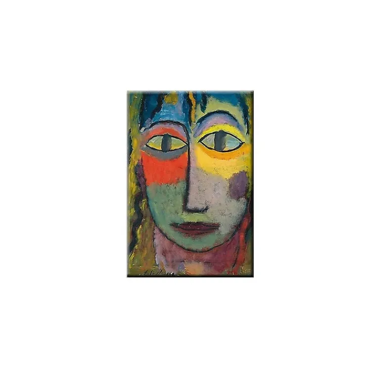 Outlet Boutiques de musées Magnet Alexeï von Jawlensky - Tête de femme "Méduse"