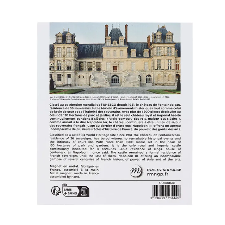 Outlet Boutiques de musées Magnet Château de Fontainebleau