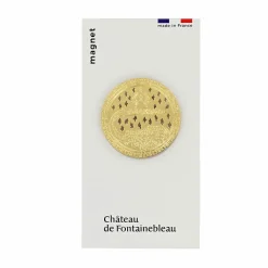 Boutiques de musées Magnets-Magnet en métal Salamandre de la Porte dorée du Château de Fontainebleau