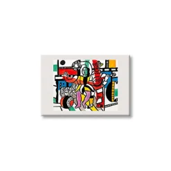 Boutiques de musées Magnets-Magnet Fernand Léger - La Danseuse au chien, étude pour La Grande Parade, 1952