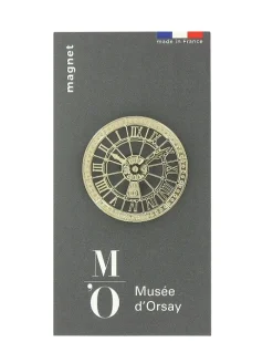 Hot Boutiques de musées Magnet Horloge du musée d'Orsay - Doré
