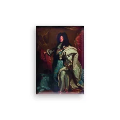 Boutiques de musées Magnets-Magnet Hyacinthe Rigaud - Louis XIV, roi de France et de Navarre (détail), 17e siècle - 18e siècle