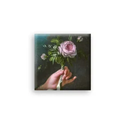 Boutiques de musées Magnets-Magnet Élisabeth Louise Vigée Le Brun - Portrait de la reine Marie-Antoinette dit « à la rose », 1783