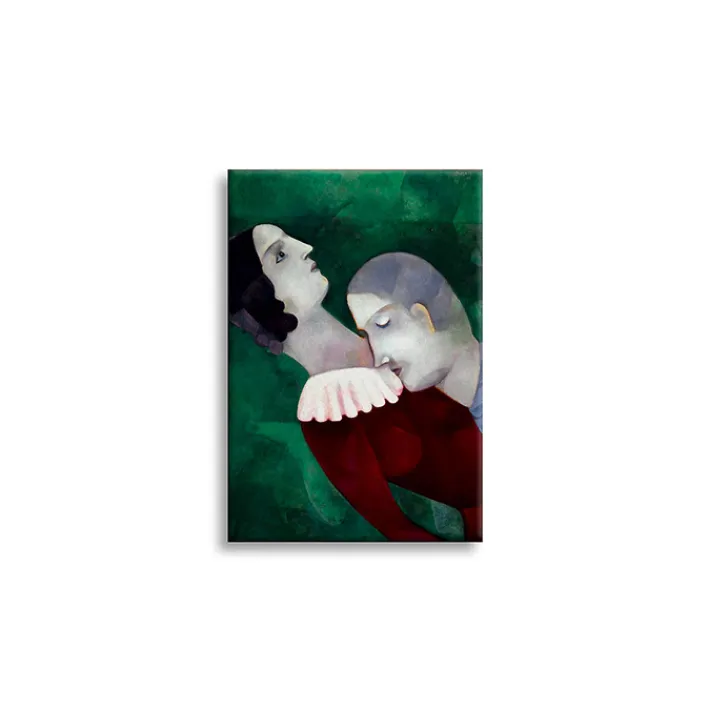 Best Boutiques de musées Magnet Marc Chagall - Les Amoureux en vert, 1917