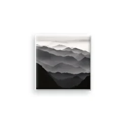 Boutiques de musées Magnets-Magnet Michael Kenna - Monts Huangshan, étude 42, Anhui, Chine. 2010.