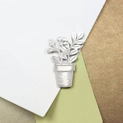 Boutiques de musées Magnets-Magnet Pot de Fleur