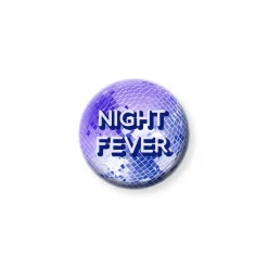Clearance Boutiques de musées Magnet Rond Night fever