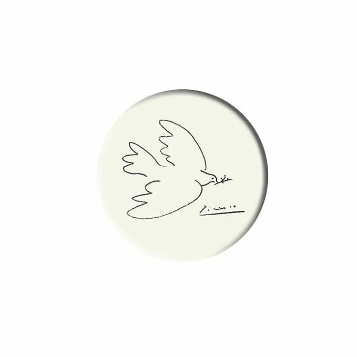 Boutiques de musées Magnets-Magnet rond Pablo Picasso - La Colombe de la Paix