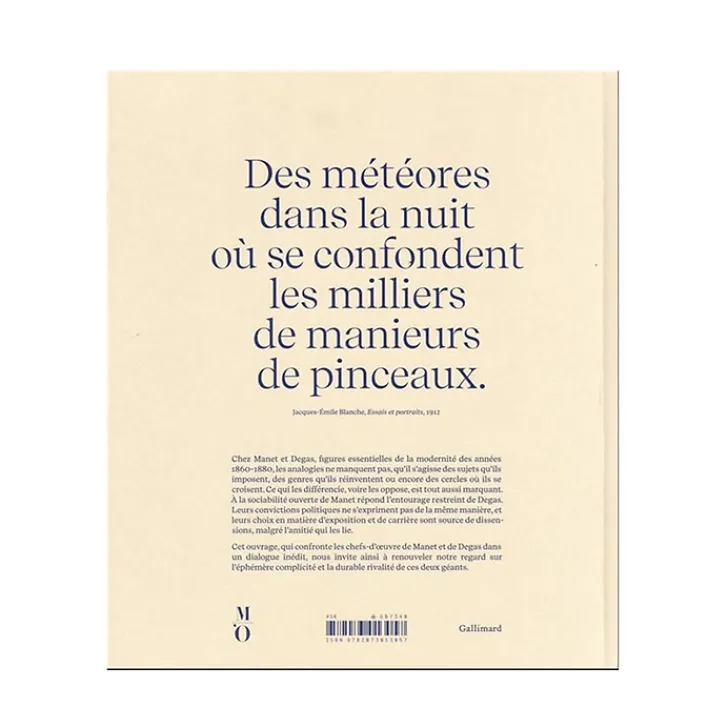 Online Boutiques de musées Manet / Degas - Catalogue d'exposition