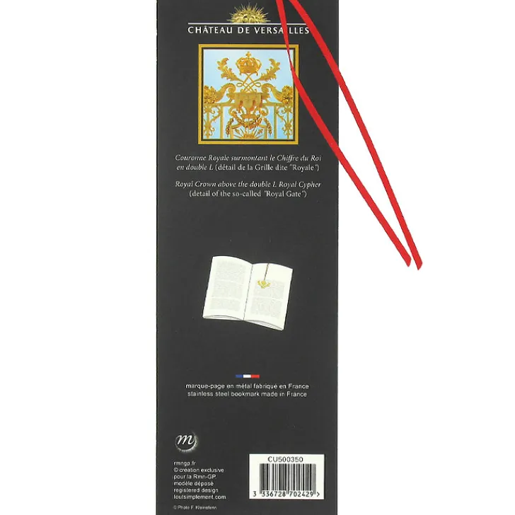 Sale Boutiques de musées Marque-page Couronne "Royale" Versailles