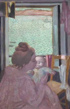 Boutiques de musées Panneaux Acryliques|Affiches D'Art-Maternité à la fenêtre (panneaux acryliques)