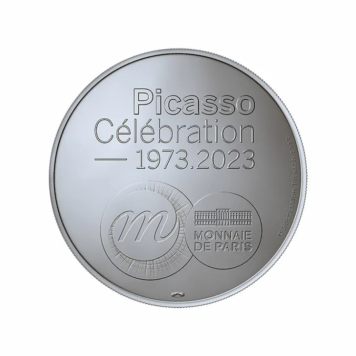 Boutiques de musées Médaille Picasso Célébration 1973-2023 - Monnaie de Paris
