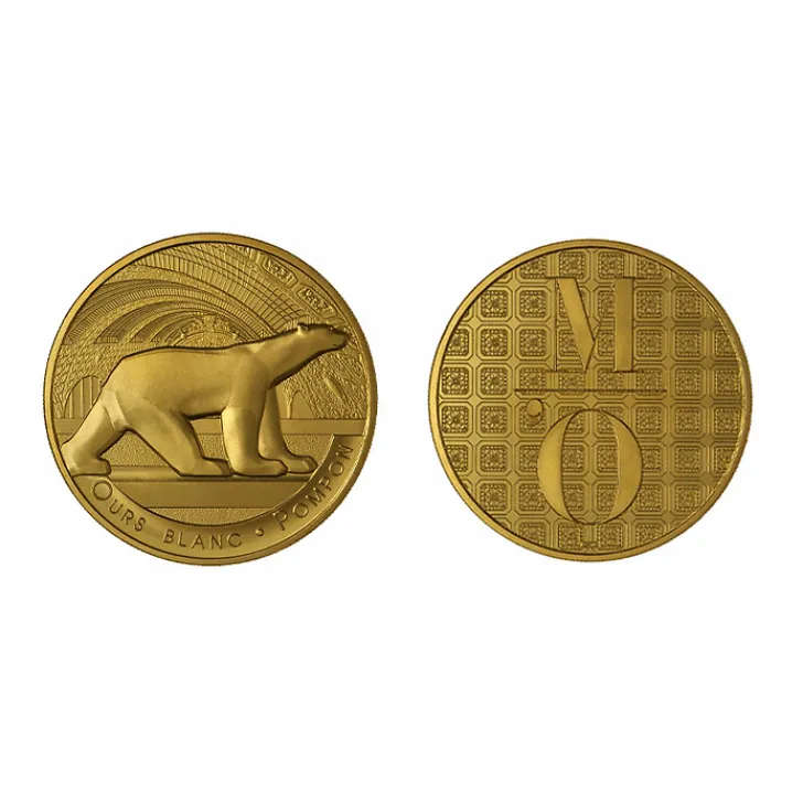 Boutiques de musées Médailles Et Monnaies-Médaille souvenir Musée d'Orsay François Pompon - Ours blanc - Monnaie de Paris