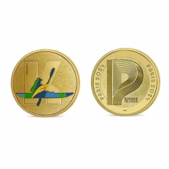 Clearance Boutiques de musées Médaillon Jeux Olympiques et Paralympiques de Paris 2024 - Alphabet Sport K - Para canoë-kayak