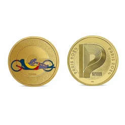 New Boutiques de musées Médaillon Jeux Olympiques et Paralympiques de Paris 2024 - Alphabet Sport C - Para cyclisme