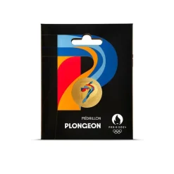 Discount Boutiques de musées Médaillon Jeux Olympiques et Paralympiques de Paris 2024 - Alphabet Sport P - Plongeon