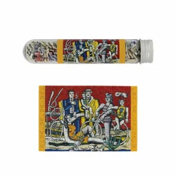 Hot Boutiques de musées Micro Puzzle 150 pièces Fernand Léger - Les loisirs sur fond rouge, 1949