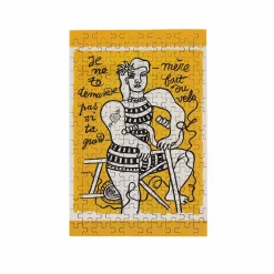 Boutiques de musées Jeux-Micro Puzzle 150 pièces Fernand Léger - Je ne te demande pas si ta grand-mère fait du vélo, 1950