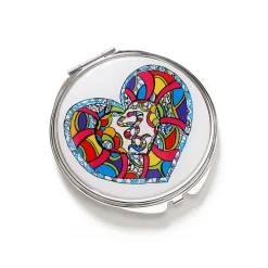 Boutiques de musées Accessoires-Miroir de poche Cœur Serpent Niki de Saint Phalle