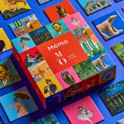 Boutiques de musées Jeux-Mémo Musée d'Orsay - Jeu Mémory 60 cartes