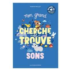 Boutiques de musées Livres Jeunesse-Mon grand cherche et trouve des sons