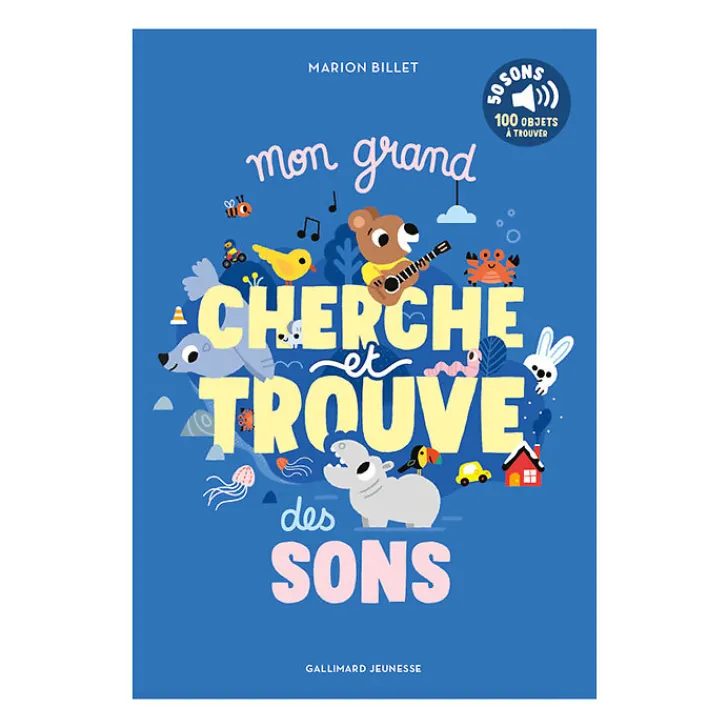 Boutiques de musées Livres Jeunesse-Mon grand cherche et trouve des sons