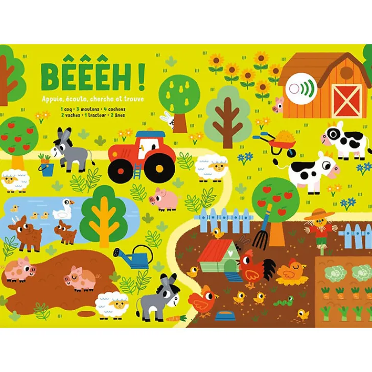 Boutiques de musées Livres Jeunesse-Mon grand cherche et trouve des sons