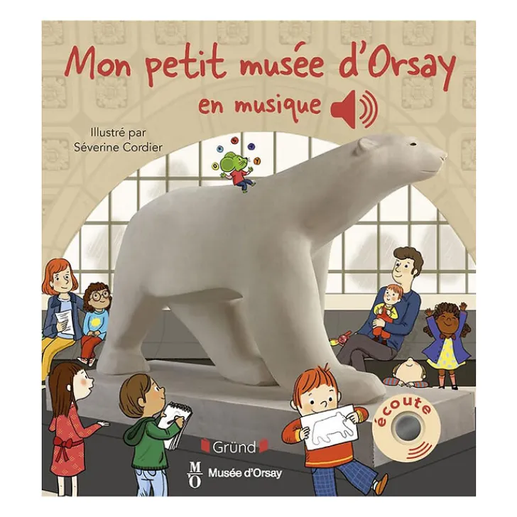 Boutiques de musées Livres Jeunesse-Mon petit musée d'Orsay en musique