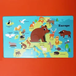 Boutiques de musées Livres Jeunesse-Mon premier atlas des animaux