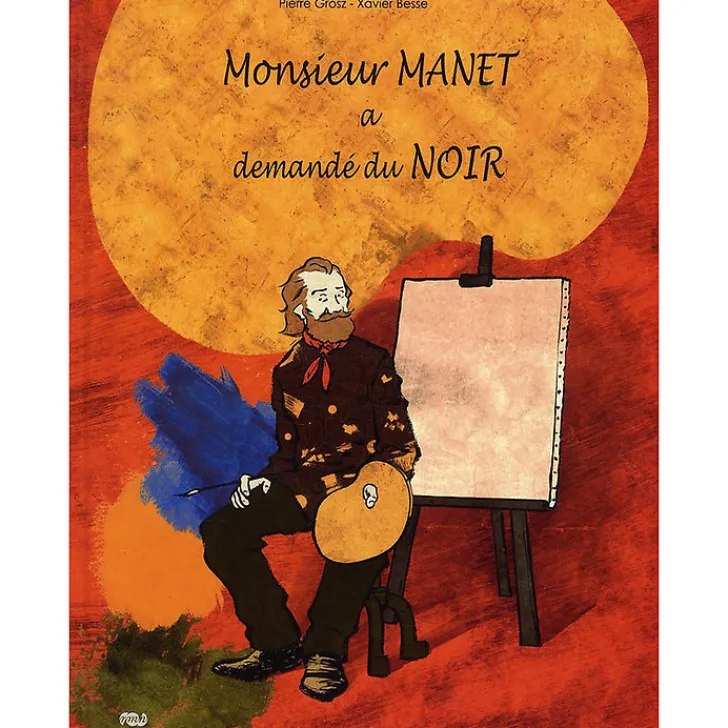 Boutiques de musées Livres Jeunesse-Monsieur Manet a demandé du noir