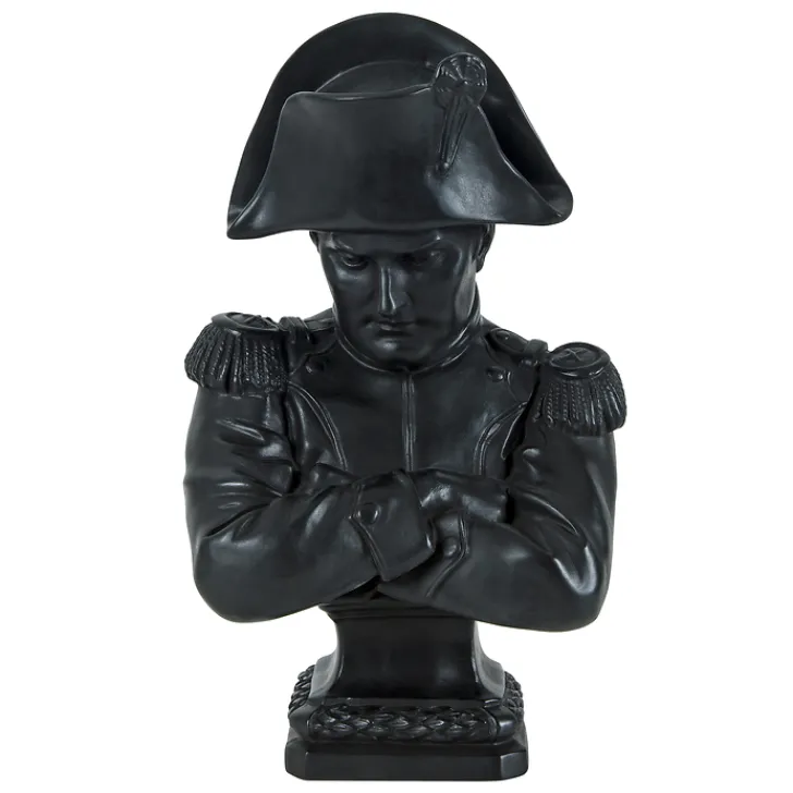 Clearance Boutiques de musées Moulage Buste de l'empereur Napoléon - Noir