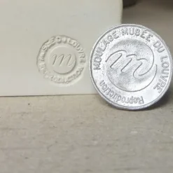 Boutiques de musées Art Européen|Moulages En Plâtre-Moulage Buste de Voltaire avec perruque