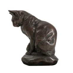 Hot Boutiques de musées Moulage Chat assis Barye