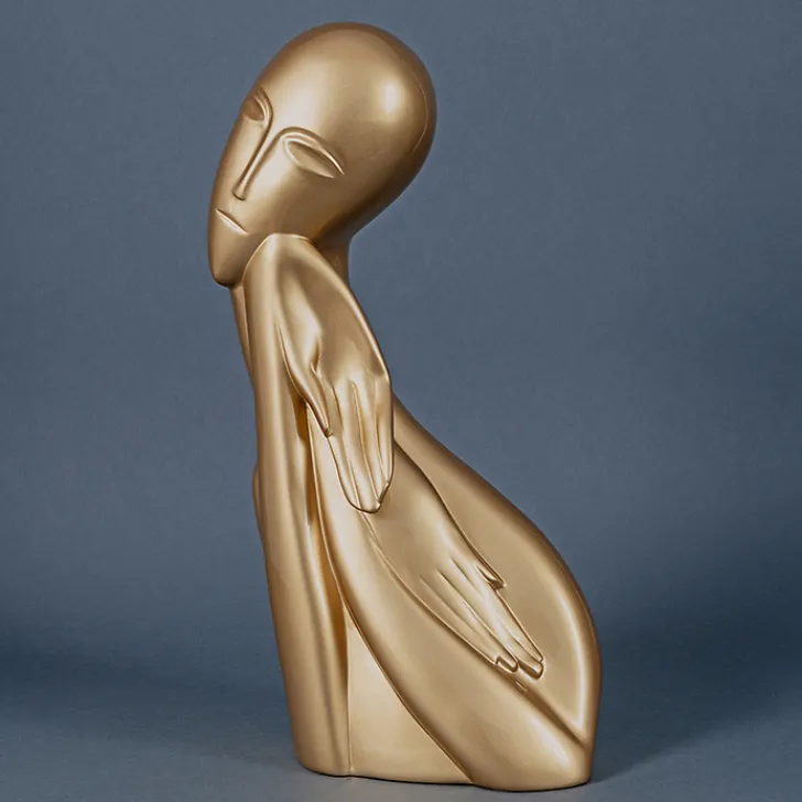 Boutiques de musées Art Européen|Moulages Remarquables-Moulage Jeune fille aux mains repliées Ossip Zadkine