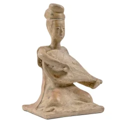 Boutiques de musées Art D'Asie, Afrique Et Océanie-Moulage Joueuse de luth