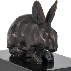 Boutiques de musées Art Européen-Moulage Lapin couché Barye