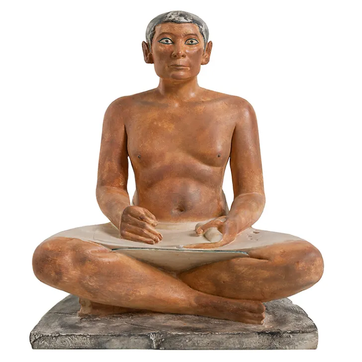 Boutiques de musées Antiquités Orientales Et Égyptiennes-Moulage Scribe accroupi