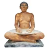 Boutiques de musées Moulage Scribe accroupi ou Scribe de Saqqarah - Taille réelle