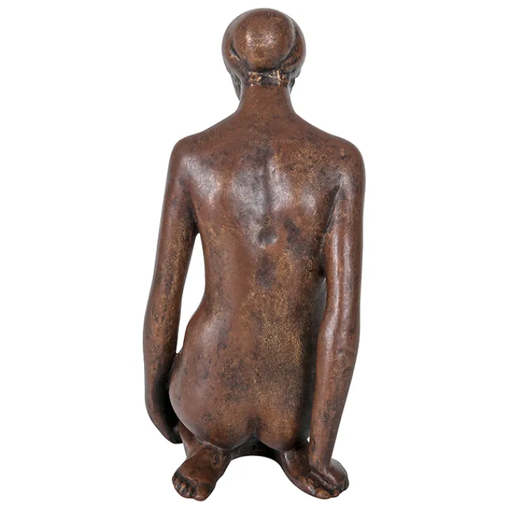 Boutiques de musées Art Européen-Moulage Statuette Femme assise sur ses talons d'après Aristide Maillol