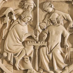 Boutiques de musées Art Européen-Moulage Valve de miroir Jeu d'échecs