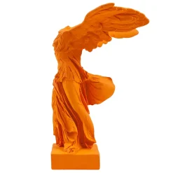Boutiques de musées Antiquités Gallo-Romaines & Gréco-Romaines-Moulage Victoire de Samothrace 34 cm - Jaune safran